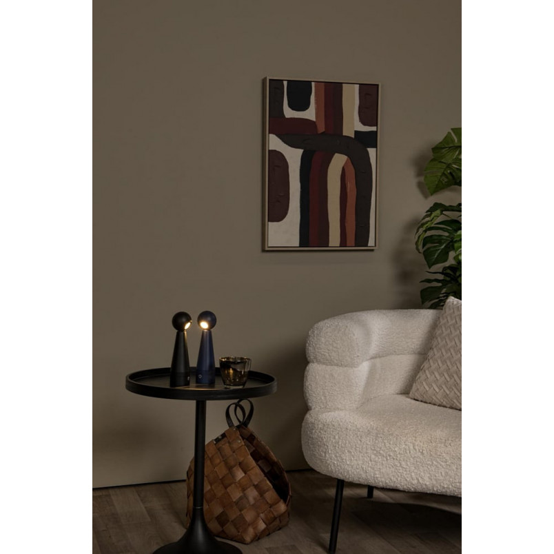 Lampa stołowa Lucide Ipsos LED czarna - Nowoczesny design