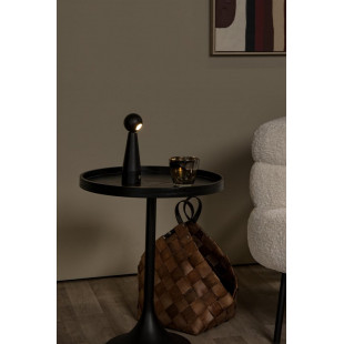 Lampa stołowa Lucide Ipsos LED czarna - Nowoczesny design