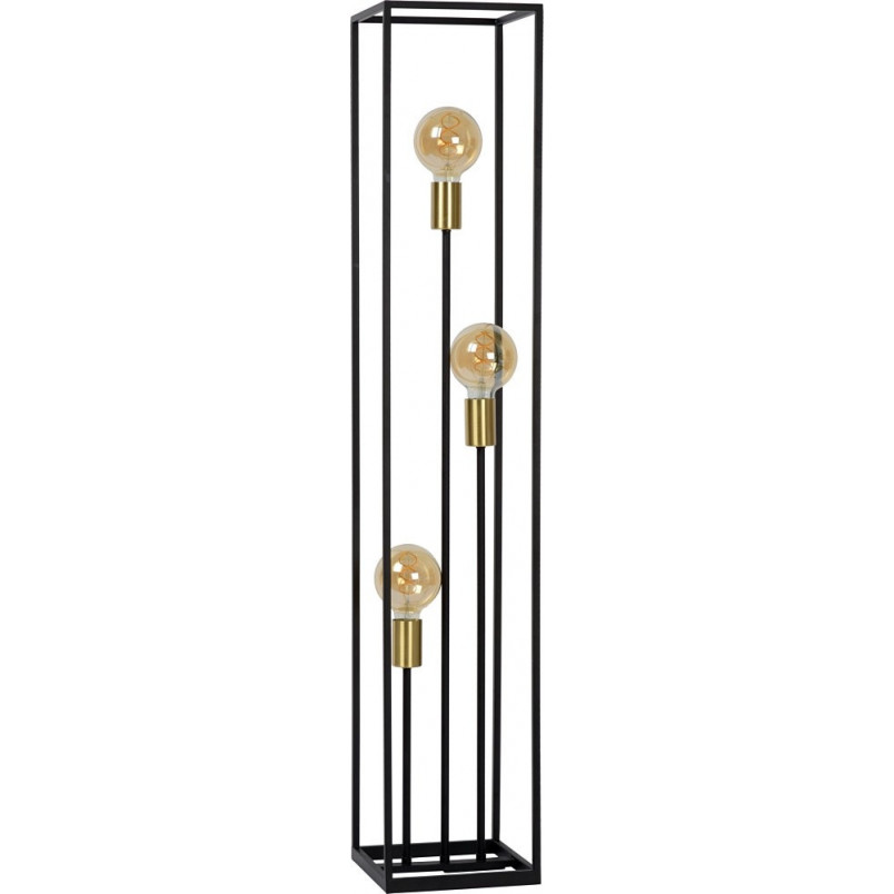 Lampa podłogowa czarna Loft Ruben - Lucide | Kup online