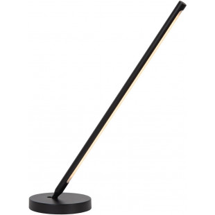 Lampa na biurko ściemniana Finan LED czarna Lucide
