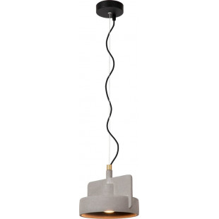 Lampa Betonowa Wisząca Loft Ninja Szara | Lucide