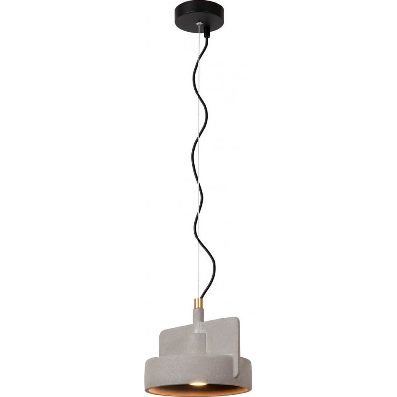 Lampa Betonowa Wisząca Loft Ninja Szara | Lucide