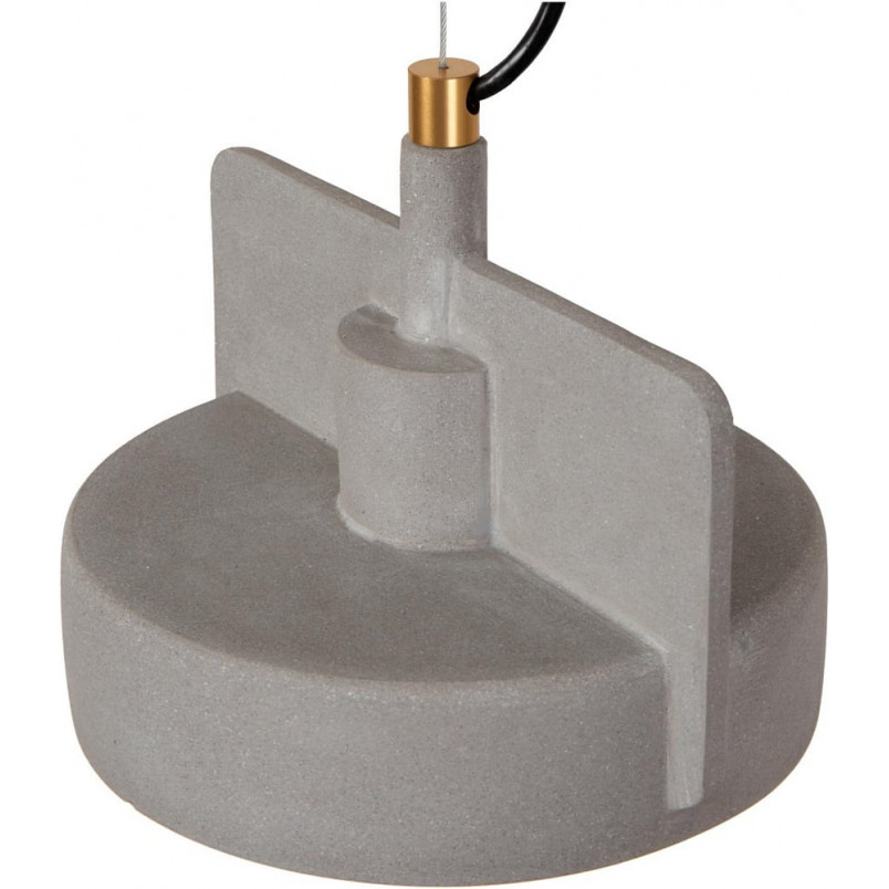 Lampa Betonowa Wisząca Loft Ninja Szara | Lucide