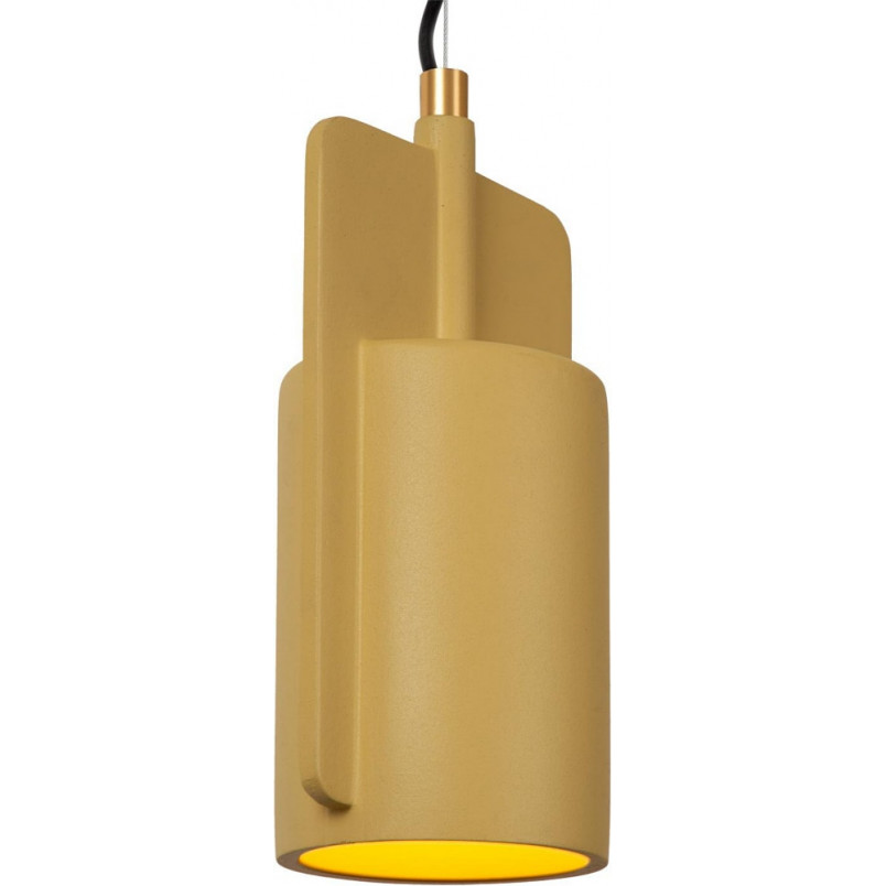 Lampa Betonowa Wisząca Ninja Żółta | Lucide - Sklep Lamp