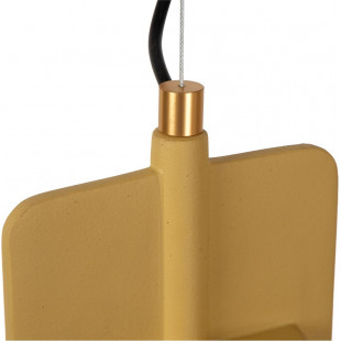 Lampa Betonowa Wisząca Ninja Żółta | Lucide - Sklep Lamp