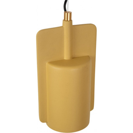 Lampa Betonowa Wisząca Ninja Żółta | Lucide - Sklep Lamp