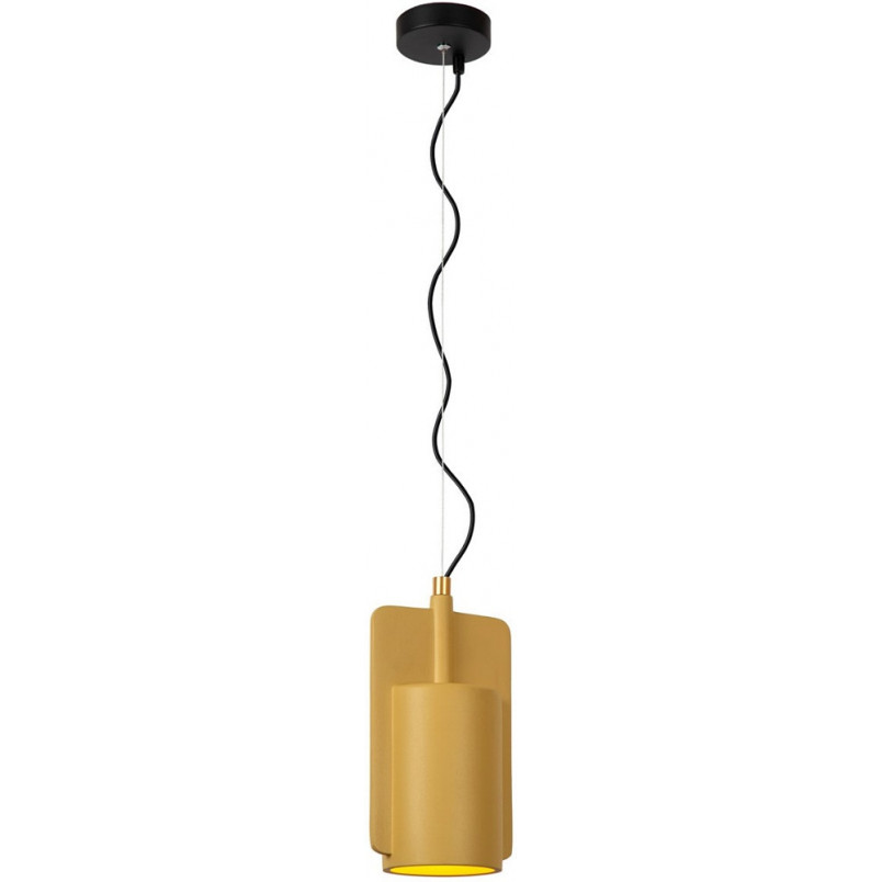Lampa Betonowa Wisząca Ninja Żółta | Lucide - Sklep Lamp