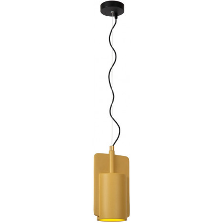 Lampa Betonowa Wisząca Ninja Żółta | Lucide - Sklep Lamp