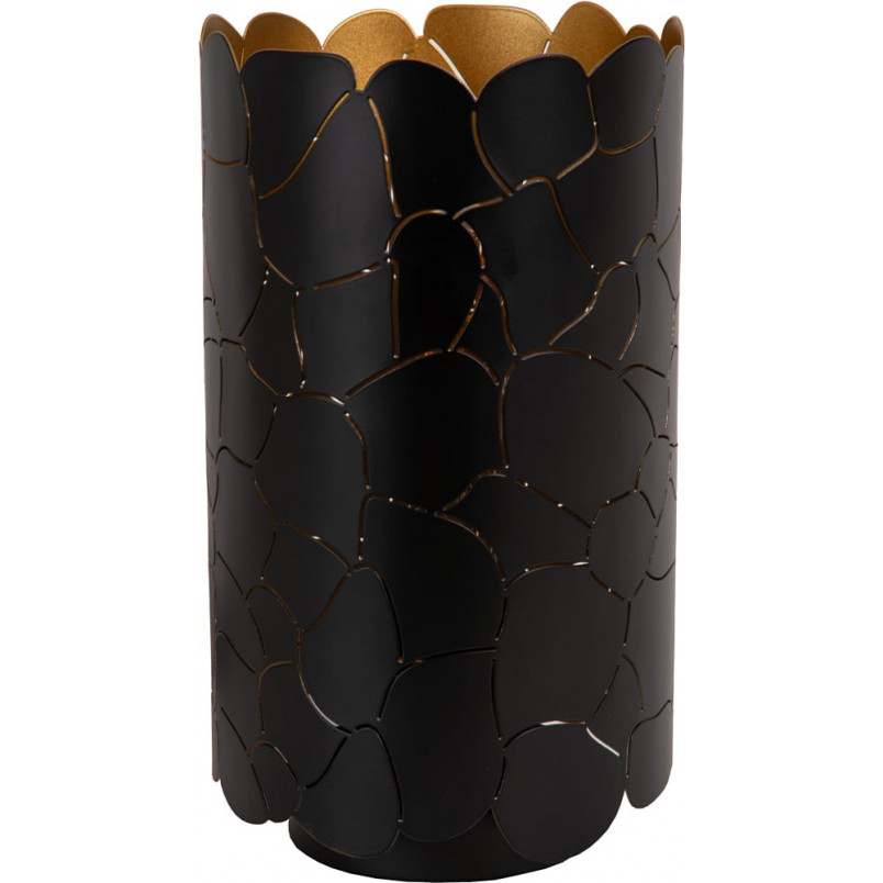 Lampa stołowa Almelo | Czarna, złota | Lucide