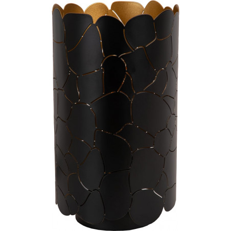 Lampa stołowa Almelo | Czarna, złota | Lucide