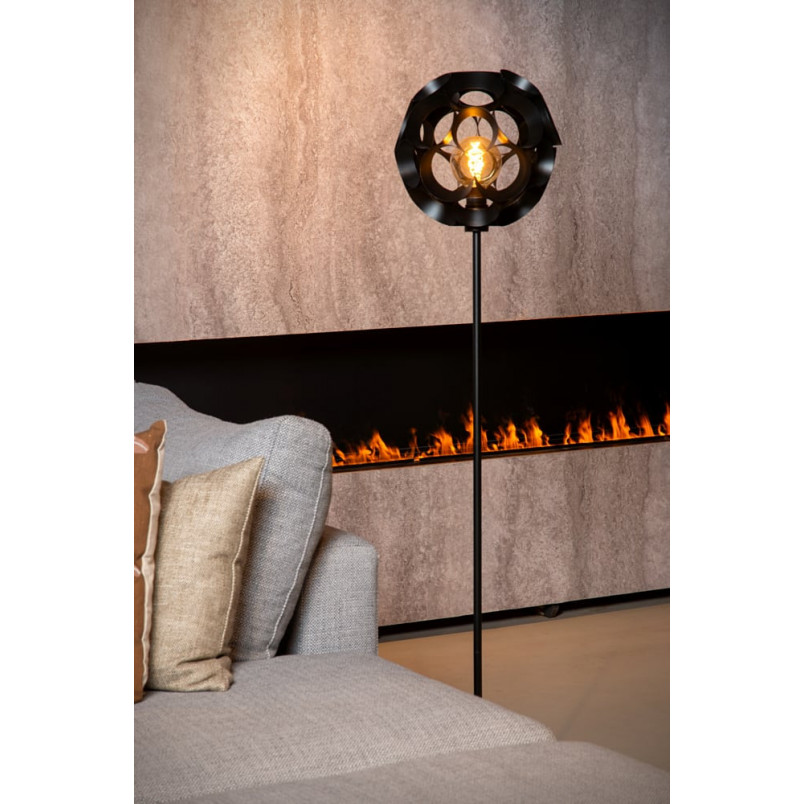 Lampa podłogowa Lucide Hannelore czarna - Modern design