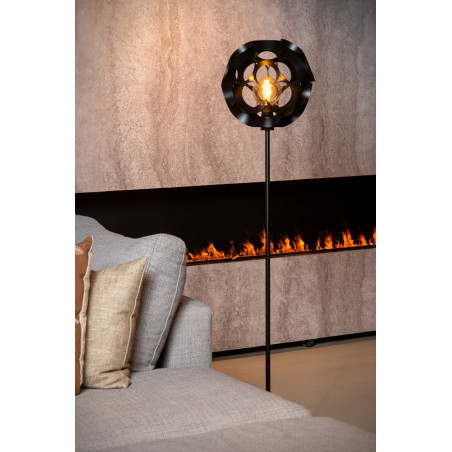 Lampa podłogowa Lucide Hannelore czarna - Modern design