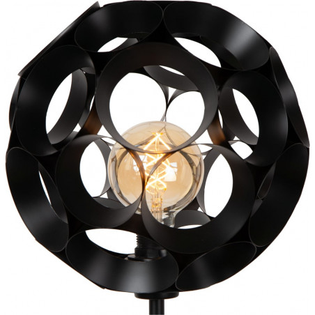 Lampa podłogowa Lucide Hannelore czarna - Modern design