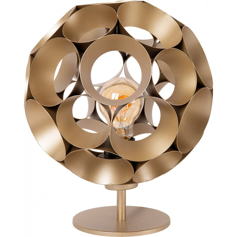 Lampa stołowa Lucide Hannelore - Modern, złoto, E27