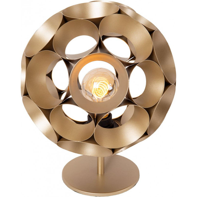 Lampa stołowa Lucide Hannelore - Modern, złoto, E27