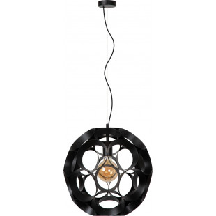 Lampa Wisząca Kula Czarna Lucide Hannelore | Design i Jakość