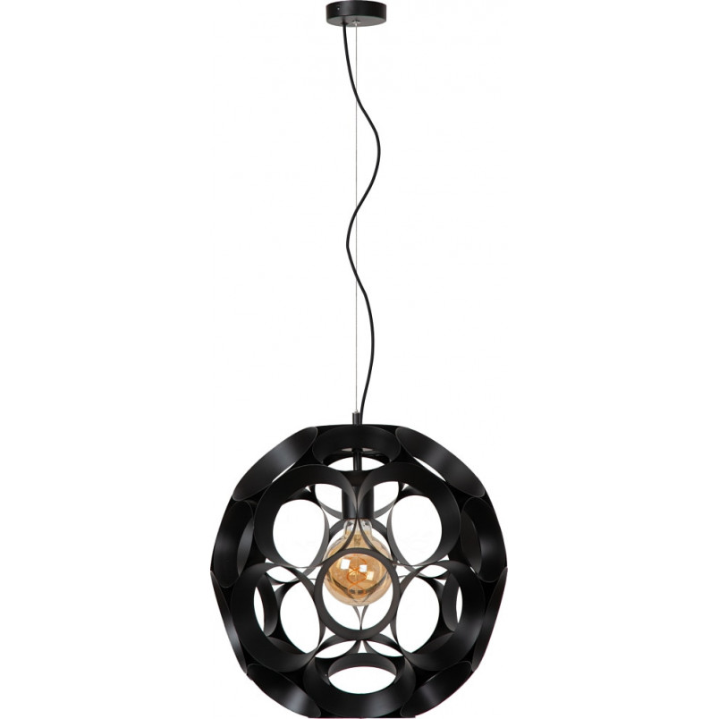 Lampa Wisząca Kula Czarna Lucide Hannelore | Design i Jakość