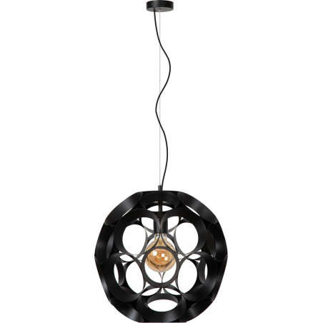 Lampa Wisząca Kula Czarna Lucide Hannelore | Design i Jakość