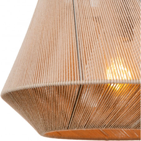 Lampa wisząca sznurkowa Jessica szara | Lucide - Odkryj!