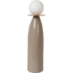 Lampa stołowa Figaro | Lucide | Ceramiczna, szklana kula