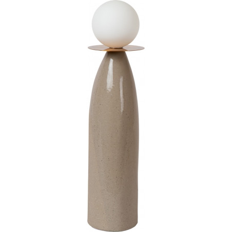 Lampa stołowa Figaro | Lucide | Ceramiczna, szklana kula
