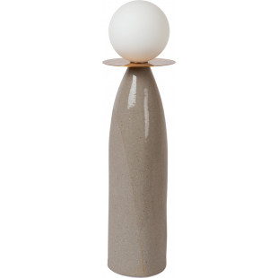 Lampa stołowa Figaro Lucide | Ceramiczna, Szklana Kula | Kup Online