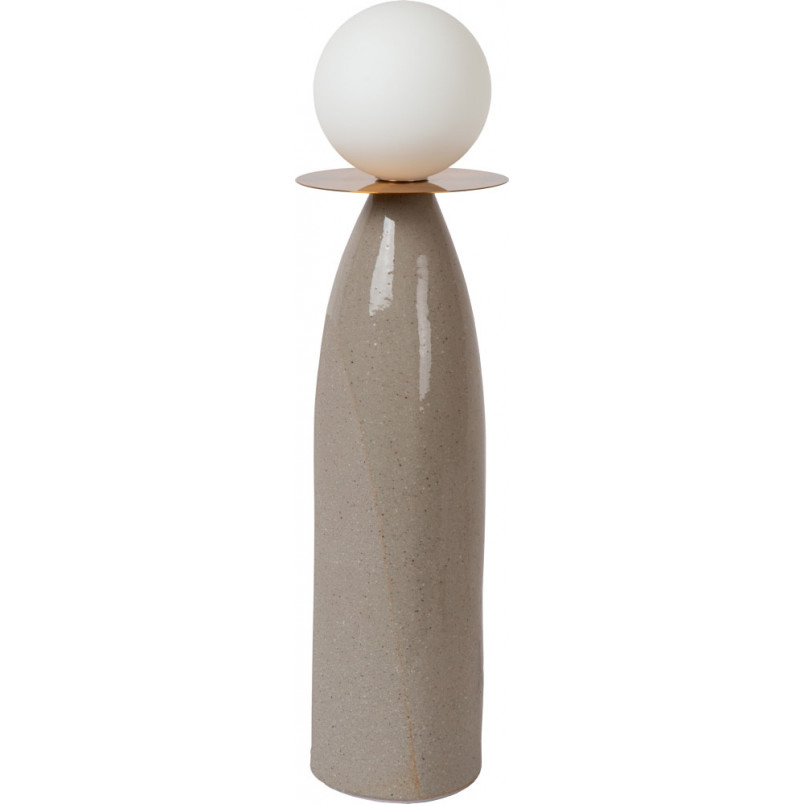 Lampa stołowa Figaro Lucide | Ceramiczna, Szklana Kula | Kup Online