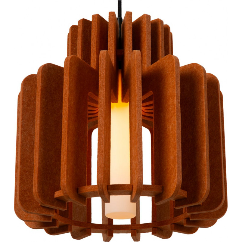 Lampa wisząca filcowa Rollo terracotta | Lucide