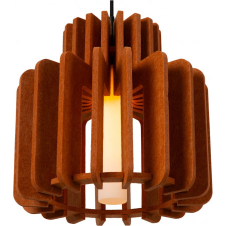 Lampa wisząca filcowa Rollo terracotta | Lucide