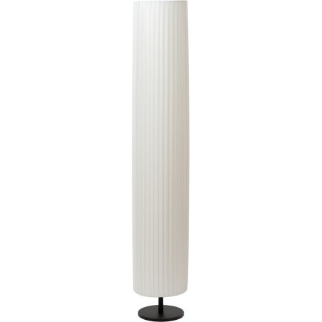 Lampa podłogowa Japandi Fold | Biała/Czarna | Lucide