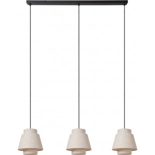 Lampa Wisząca Japandi Tribute | 120cm, Kremowa | Lucide