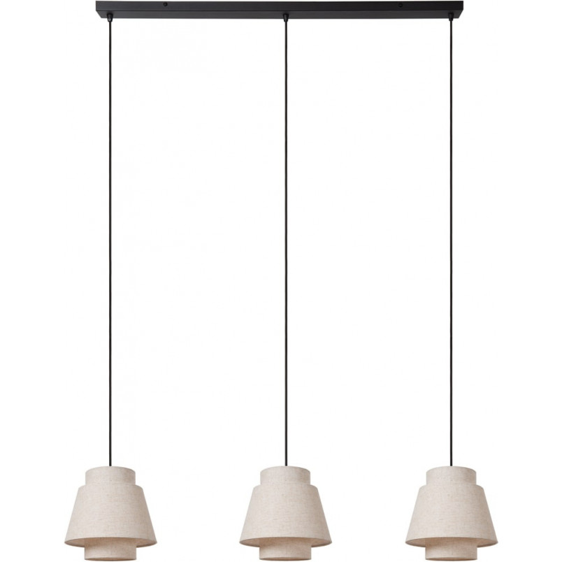 Lampa Wisząca Japandi Tribute | 120cm, Kremowa | Lucide