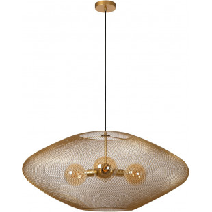 Lampa wisząca Mesh złota - Lucide | Nowoczesne oświetlenie