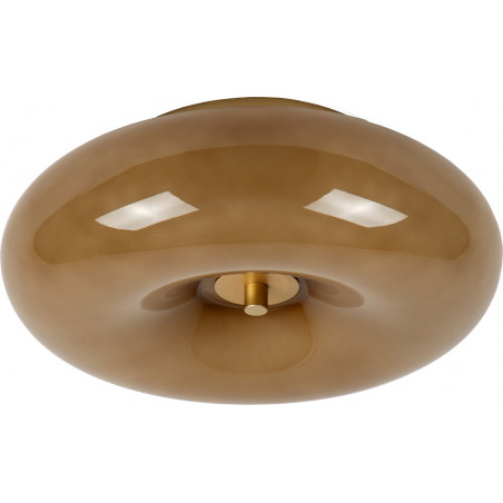 Plafon szklany retro Lucide Sentino 30cm - Eleganckie oświetlenie