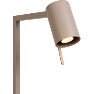 Lampa podłogowa Lesley taupe | Lucide - Komfort i styl