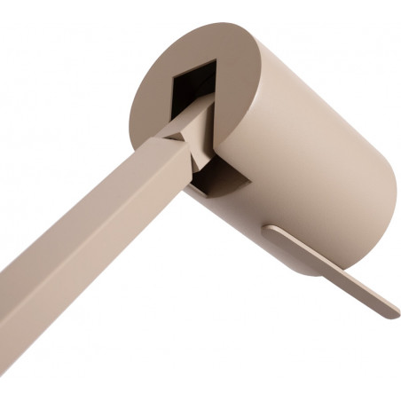 Lampa podłogowa Lesley taupe | Lucide - Komfort i styl