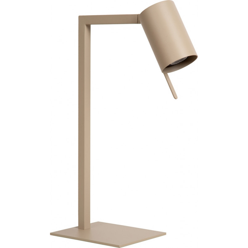 Lampa biurkowa retro Lesley taupe - Lucide | Kup teraz!