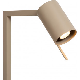 Lampa biurkowa retro Lesley taupe - Lucide | Kup teraz!