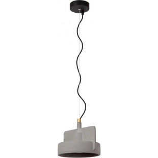 Lampa Betonowa Wisząca Loft Ninja Szara | Lucide