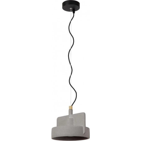 Lampa Betonowa Wisząca Loft Ninja Szara | Lucide