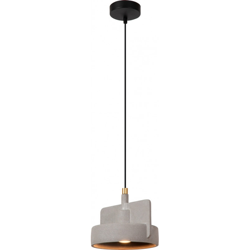 Lampa Betonowa Wisząca Loft Ninja Szara | Lucide