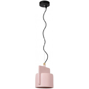 Lampa betonowa wisząca Ninja różowa | Lucide - Kup teraz!