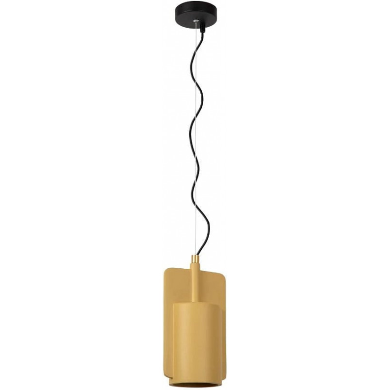 Lampa Betonowa Wisząca Ninja Żółta | Lucide - Sklep Lamp