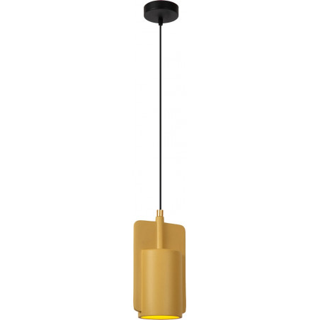 Lampa Betonowa Wisząca Ninja Żółta | Lucide - Sklep Lamp