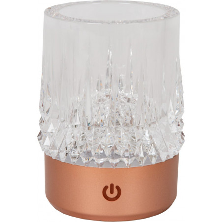 Lampa Lili Lucide - Zestaw 3 lampek bezprzewodowych glamour