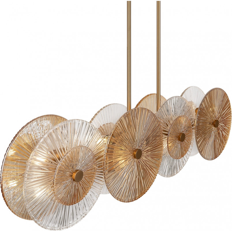 Lampa wisząca Aster Maytoni - Szkło, Złoto, Art Deco