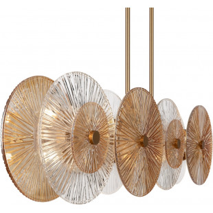 Lampa wisząca Aster Maytoni - Szkło, Złoto, Art Deco
