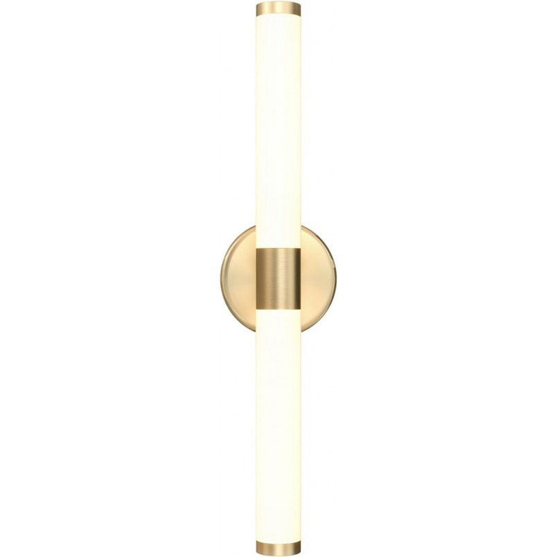 Kinkiet nowoczesny Axis LED biało-mosiężny Maytoni | Sklep Lamp