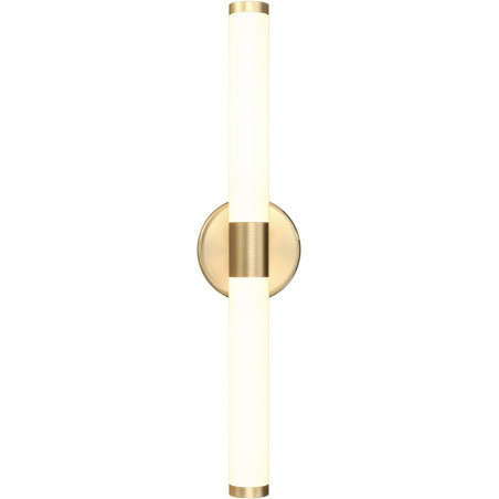 Kinkiet nowoczesny Axis LED biało-mosiężny Maytoni | Sklep Lamp
