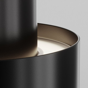 Lampa Spot LED Planet Maytoni | Czarna, 10cm - Światło Neutralne